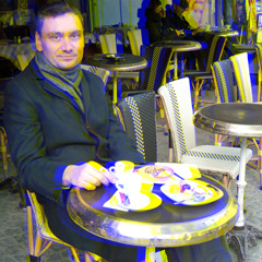 3D mit blauen ColorCode-Brillen